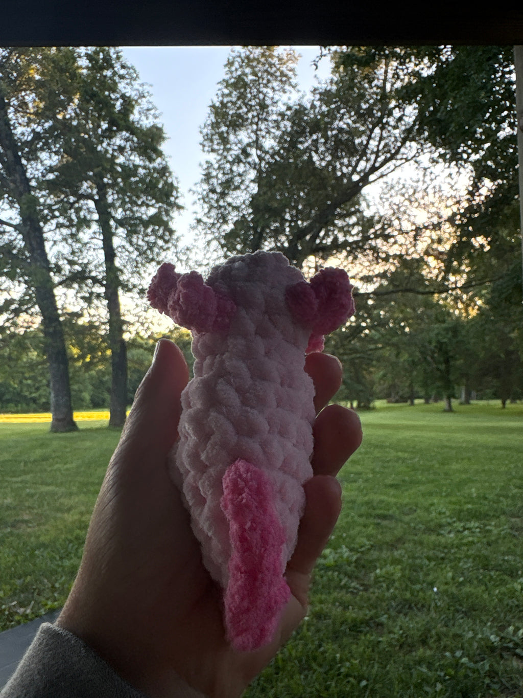 Mini Pink axolotl